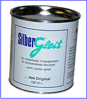 Enduit de glissement SILBERGLEIT. Ne tache pas le bois