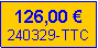 Zone de Texte: 126,00 �240329-TTC
